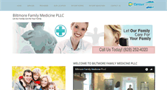 Desktop Screenshot of biltmorefamilymedicine.net